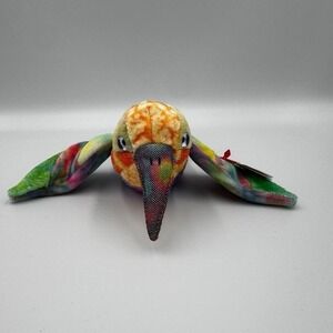NMT‎ Ty Beanie Baby NECTAR the Hummingbird (6.5-inch) MWNMT Plush Stuffed Toy!